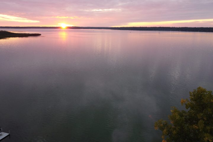 a large body of water